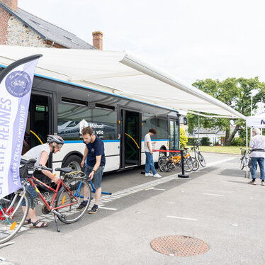 La Maison du vélo Mobile en communes